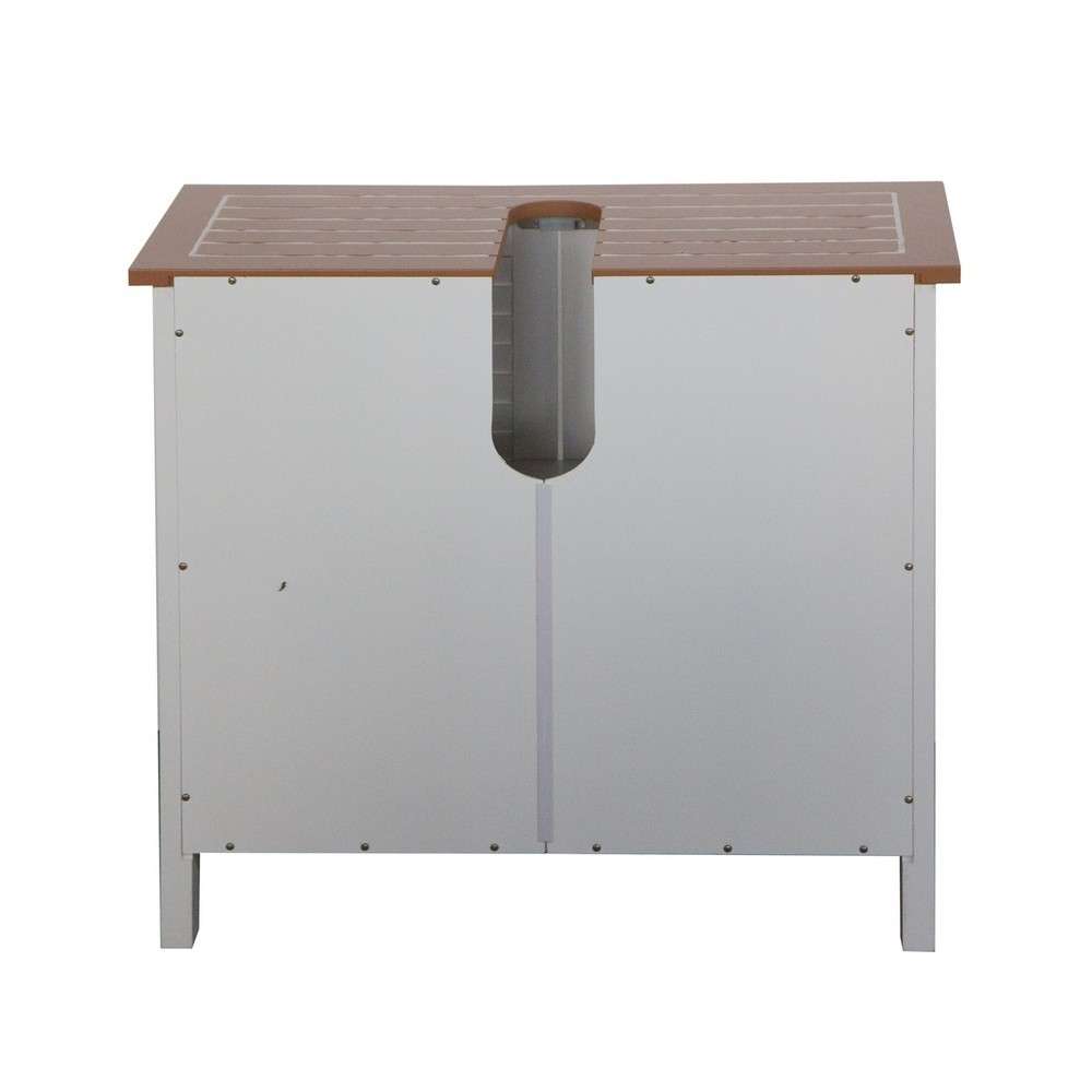 Waschbeckenunterschrank Bambus Braun Weiss NB | Waschbeckenunterschrnke |  Badmbel | Badezimmer | Mbel | Mbel-SB-Halle.de