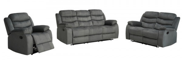 Kirwall-SofaSet Kirwall 3-2-1 Grau-2222866-1