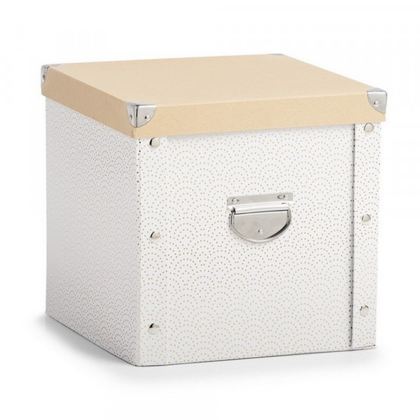 Weihnachtskugelbox, Pappe, Metallic Weiss | | & Accessoires & | Ordnung- Boxen Aufbewahrung Körbe