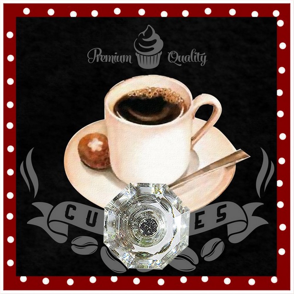 Wandhaken Coffee Glas Kleiderständer & Haken Flur & Diele Möbel