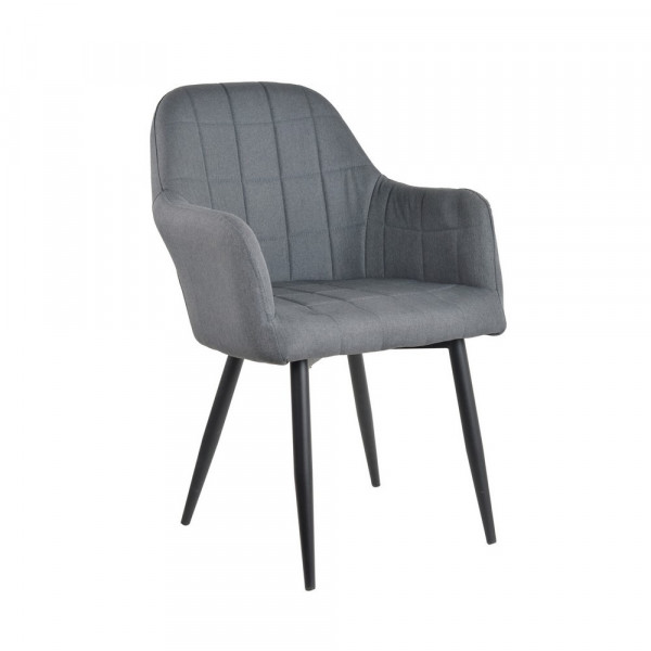 Albany-Stuhl Albany, Webstoff Grau-2220541-1