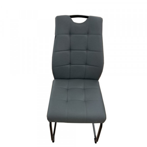 Marek-Stuhl Marek PU dunkelgrau-2223664-1