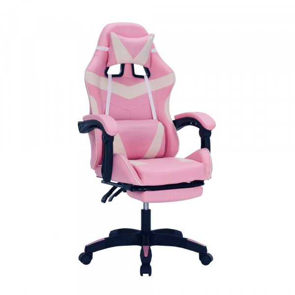 Krit Eco-Drehstuhl Krit Eco Pink Weiß-2223290-1