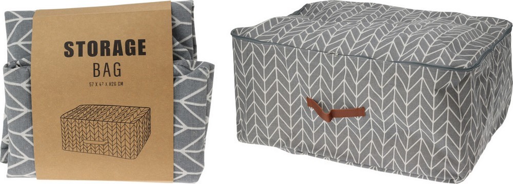 Unterbettkommode Stoff Grau Box für Utensilien | Boxen & Körbe | Ordnung- & Aufbewahrung | Accessoires