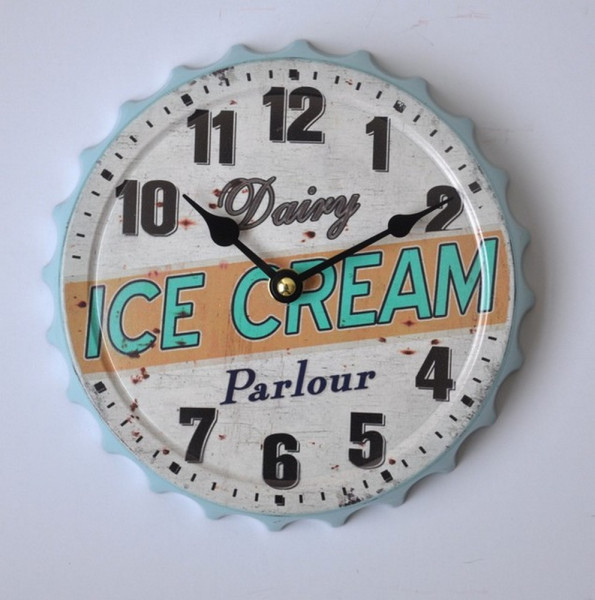Ice Cream-Wanduhr Ice Cream 20 cm-283168-1