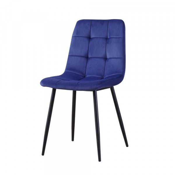 Mesa-Stuhl Mesa Velvet blau-2220140-1