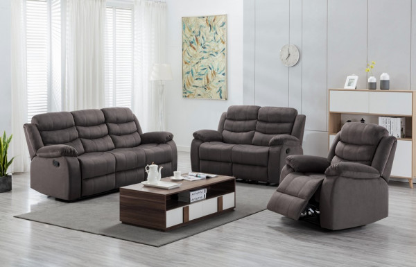 Kirwall-Sofaset Kirwall 3-2-1 braun-2221613-1