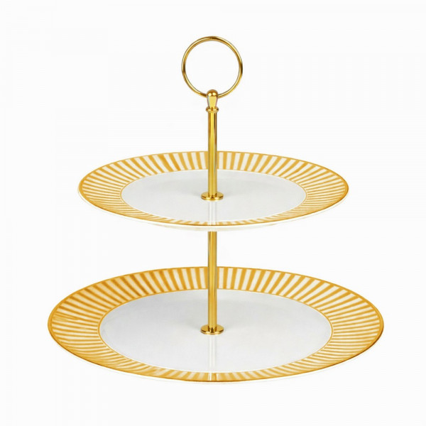 Harmony-Etagere Harmony 2stöckig Gelb-2206501-1