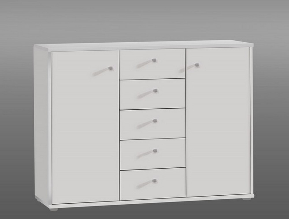 Kommode Tempra Weiss NB Sideboard Kommoden Kommoden & Sideboards