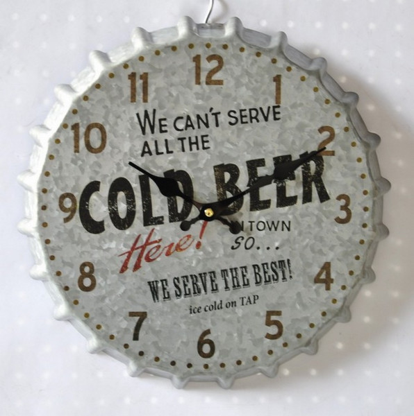 Cold Beer-Wanduhr Cold Beer 33 cm-283154-1