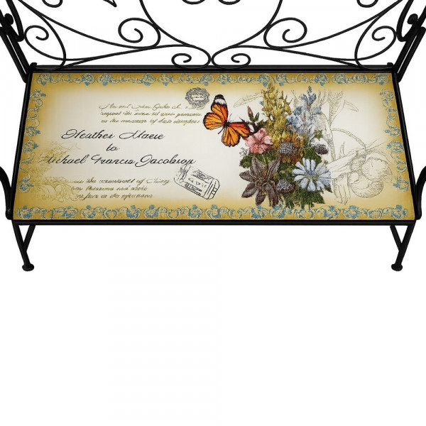 Celia-Gartenbank Celia Schmetterling-2223645-1