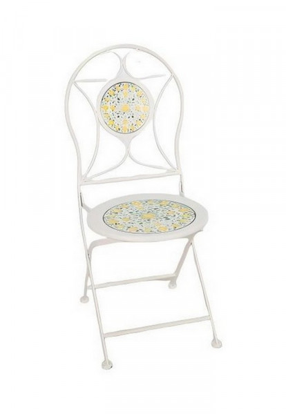 Menton-Gartenstuhl Menton weiß 2er-2223573-1