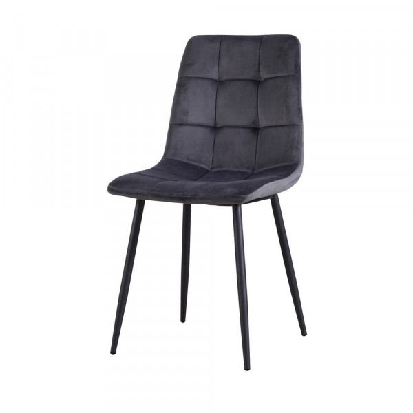 Mesa-Stuhl Mesa Velvet grau-2220128-1