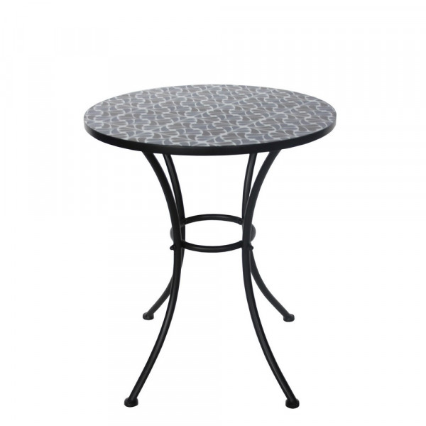 Celia-Gartentisch Celia Black Withe-2223424-1