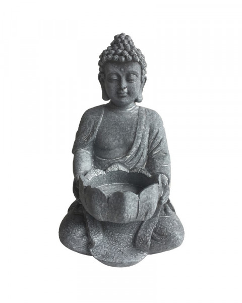 & | Buddha Dekoration Buddha | 2 Teelichthalter Figuren | Accessoires Skulpturen