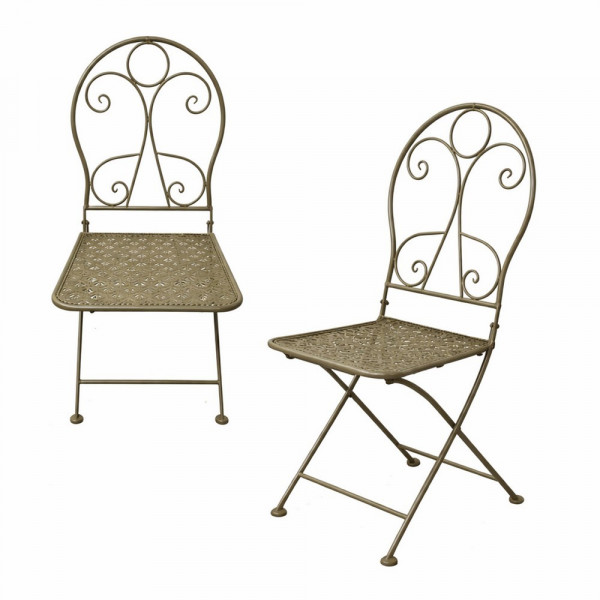 Solea-2er Set Gartenstuhl Solea Grün-2223595-1